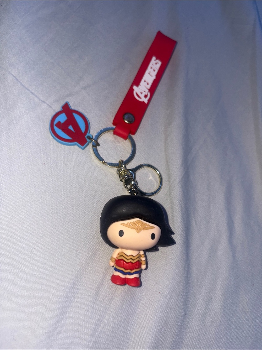 Wonder Woman Red Kids Keychain Accessory